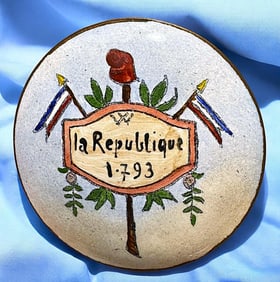 A division one French Revolution pictorial button