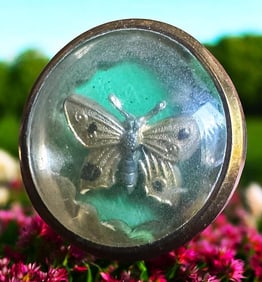 A rare moveable division one stud button