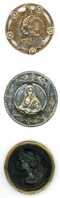 A small card of division one head buttons