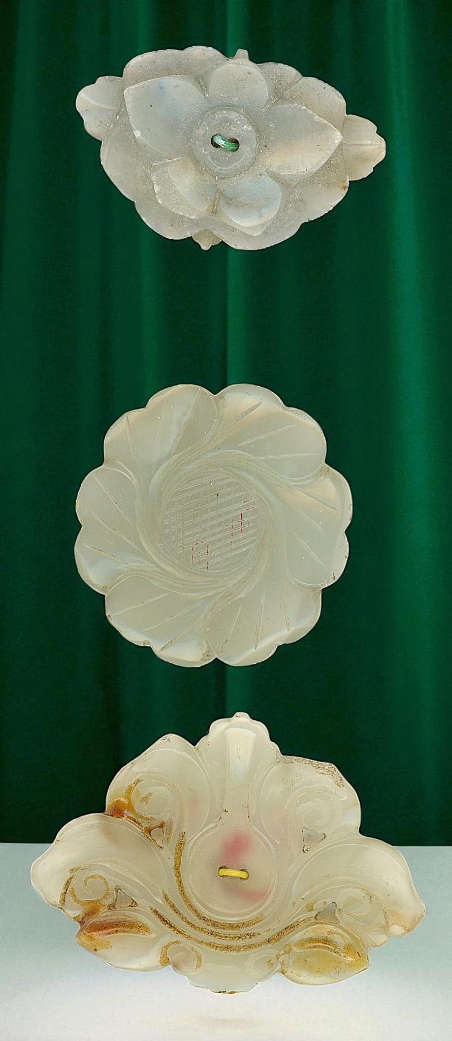 A small card of division one gemstone buttons (1 of 5)