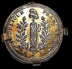A division one pictorial wood back button