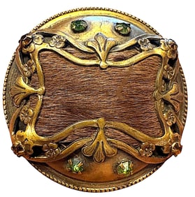 A Very RARE division one jeweled button