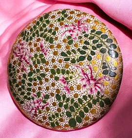 A Rare division one Japanese Satsuma button