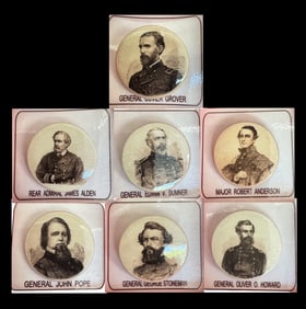 A selection of division three reproduction buttons