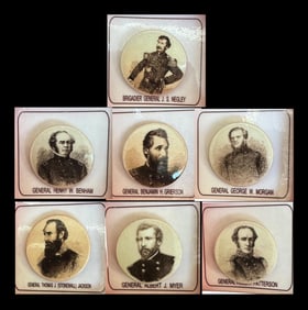 A selection of division three reproduction buttons