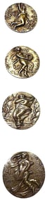 A set of division one four seasons buttons