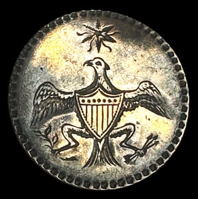 A RARE George Washington Inaugural Button