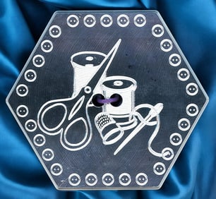 A division three studio artist button