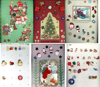 A box lot of several cards of assorted buttons