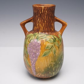 Roseville Pottery Wisteria Vase 638-9