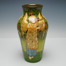 Dennis Chinaworks Sally Tuffin Angel Prestige Limited Edition Vase