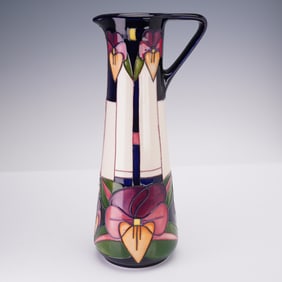 Moorcroft Pottery by Rachel Bishop Jug, Trilogy