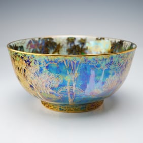 Wedgwood Fairyland Lustre Imperial Bowl, Woodland Bridge Z4968