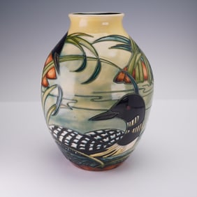 Moorcroft Pottery by Philip Gibson Vase, Torridon