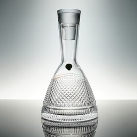 Waterford Crystal Decanter with Stopper, Diamond Line