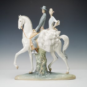 Lladro Porcelain Figurine, Andalucians Group 01004647