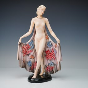 Goldscheider Art Deco Nude Figurine