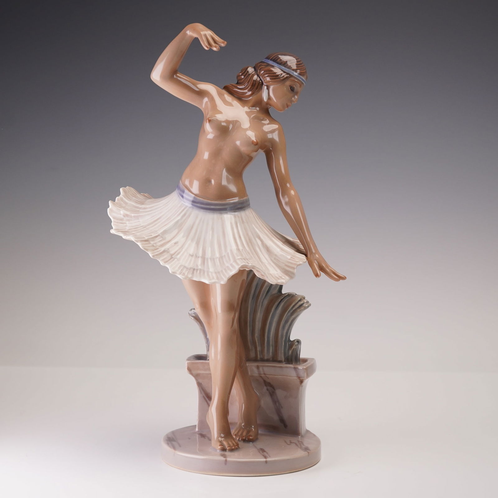 Dahl Jensen, Porcelain Figurine, Pompeiian Dancer, 1292 (1 of 4)