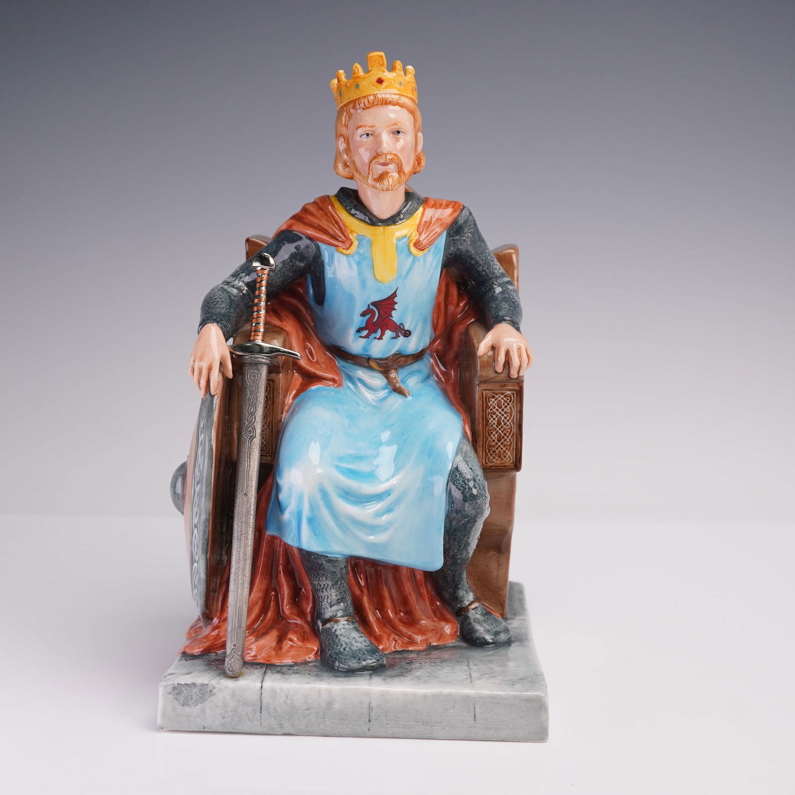 Royal Doulton Figurine, King Arthur HN4541 (1 of 4)