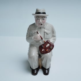 Bairstow Manor Collectibles Churchill Figurine, The Artist