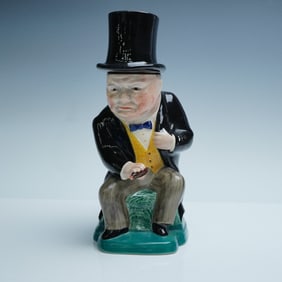 Kirkland Embassy Ware Lidded Toby Jug, Winston Churchill