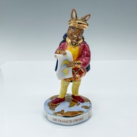 Royal Doulton Bunnykins, Sir Francis Drake DB415, Gold