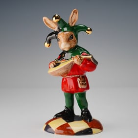 Royal Doulton Prototype Colorway Bunnykins, Jester
