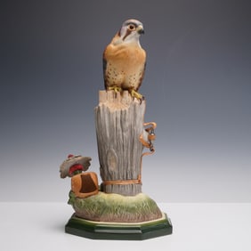 Boehm Porcelain Figurine, Kestrel 492J