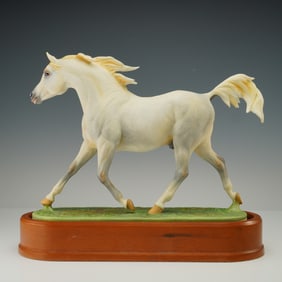 Royal Worcester Figurine, Arab Stallion