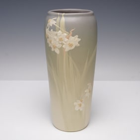 Weller Pottery Hudson Vase, Narcissus