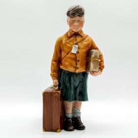 The Boy Evacuee Prototype Colorway - Royal Doulton Figurine