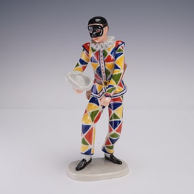 Royal Copenhagen Porcelain Figurine, Harlequin