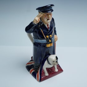 Kevin Francis Toby Jug, Standing Churchill