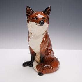 Beswick England Porcelain Fox Figurine
