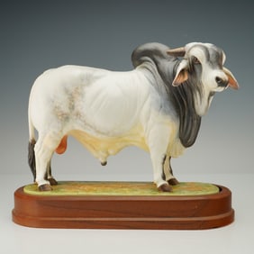 Royal Worcester Figurine, Brahman Bull