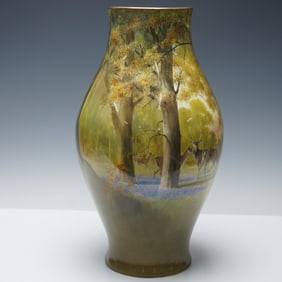 Royal Doulton Arthur Eaton Forest Vase