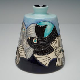 Moorcroft Pottery E Bossons, The Bellows Vase