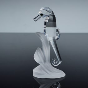 Swarovski Crystal Figurine, Seahorse