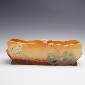 Roseville Pottery Planter, Wincraft Chartreuse
