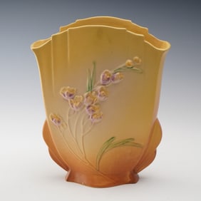Roseville Pottery Yellow Ixia Vase