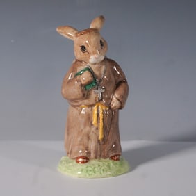 Royal Doulton Bunnykins Figurine, Friar Tuck DB 246