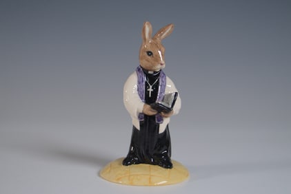 Royal Doulton Bunnykins Figurine, Vicar Bunnykins DB254