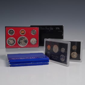 7 United States Proof Sets