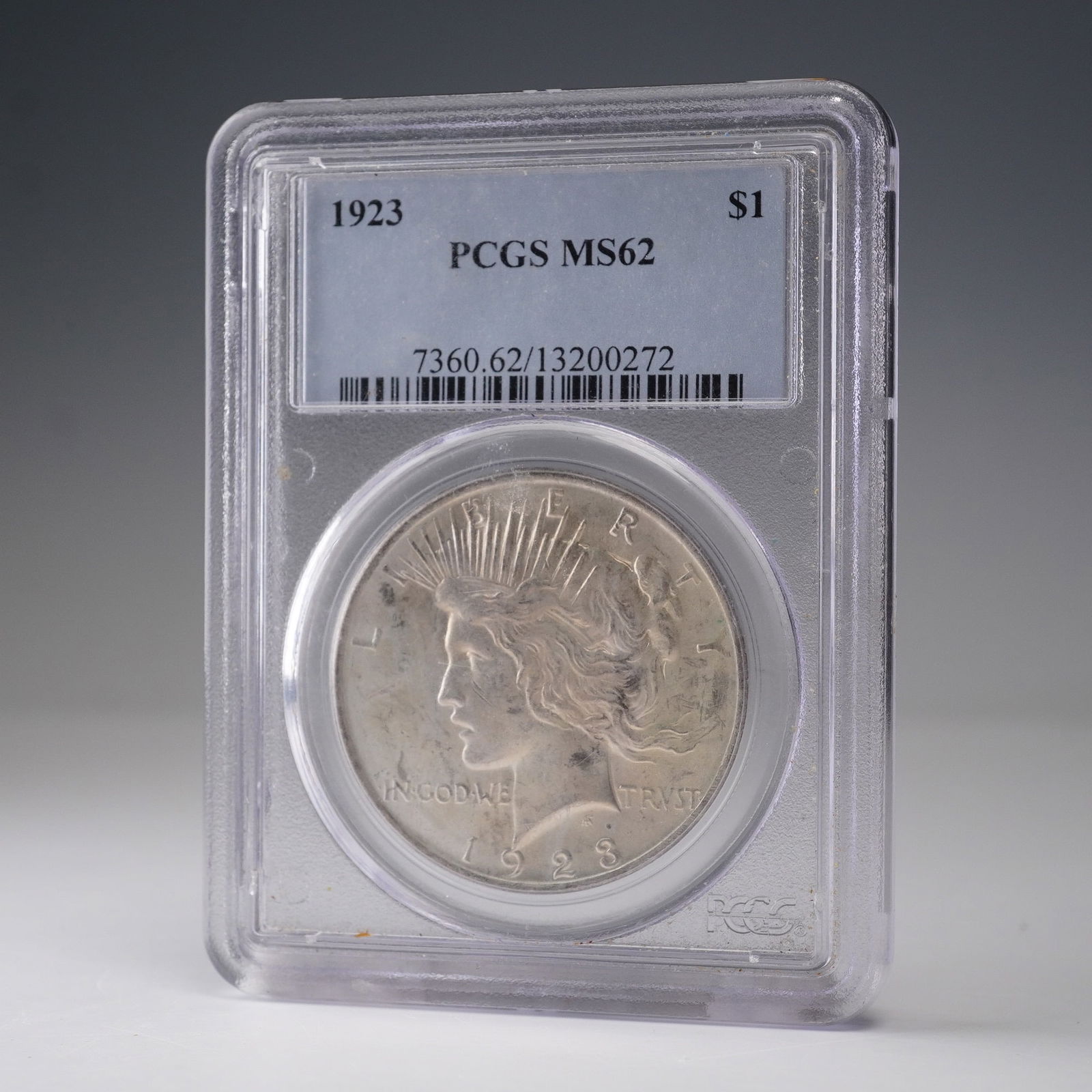 1925 Peace Dollar Silver Dollar Coin PCGS Graded MS 62 (1 of 4)