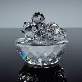 Swarovski Crystal Figurine, Bird's Nest