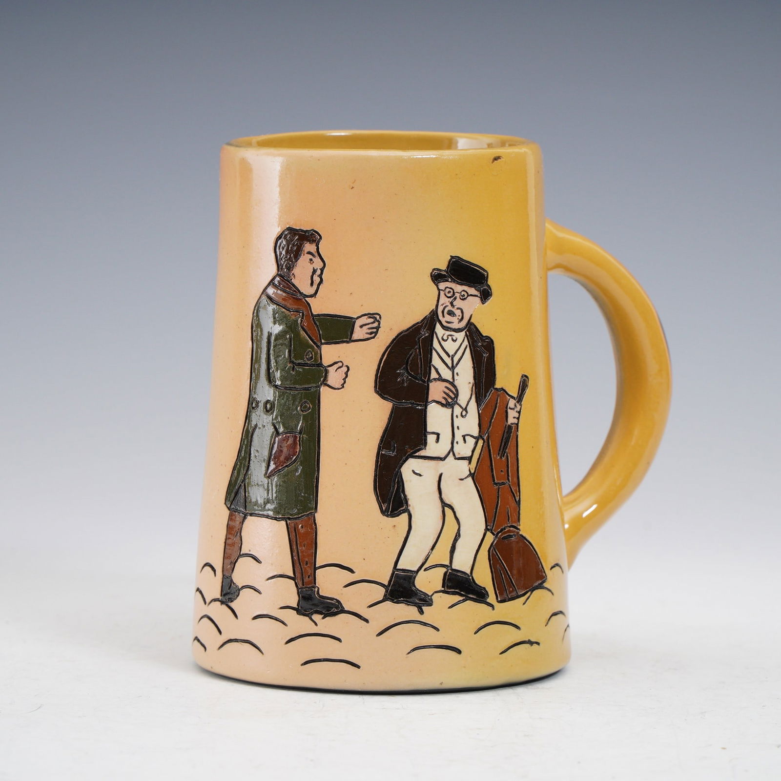 Weller Dickensware Mug with Pickwick Papers Scene (1 of 2)