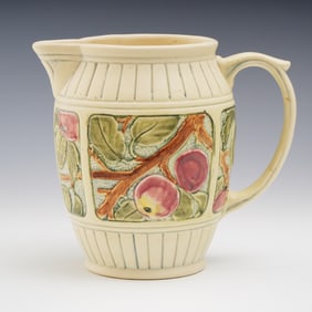 Weller Pottery Zona Apple Pitcher