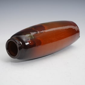 Weller Pottery Vase, Louwelsa Pattern