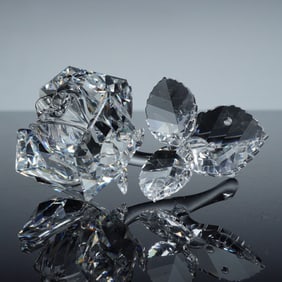 Swarovski Crystal Figurine, The Rose