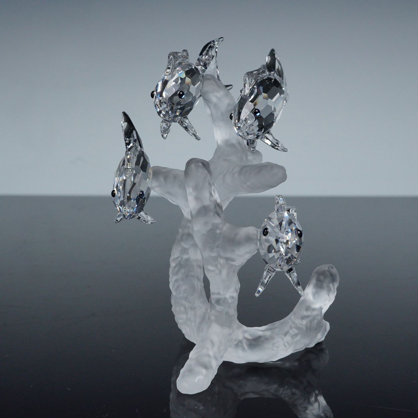 Swarovski Crystal Figurine, School of Fish (1 of 6)